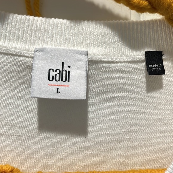 Brand new, never worn Cabi sweater. Size large. Winter white color - Picture 2 of 3